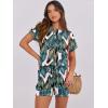 imageANRABESS Rompers for Women Summer 2025 Casual Dressy One Piece Tshirt Short Pants Jumpsuit Beach Vacation Outfit ClothesLeaf