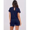 imageANRABESS Rompers for Women Summer 2025 Casual Dressy One Piece Tshirt Short Pants Jumpsuit Beach Vacation Outfit ClothesNavy Blue