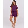 imageANRABESS Rompers for Women Summer 2025 Casual Dressy One Piece Tshirt Short Pants Jumpsuit Beach Vacation Outfit ClothesPurple