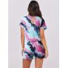 imageANRABESS Rompers for Women Summer 2025 Casual Dressy One Piece Tshirt Short Pants Jumpsuit Beach Vacation Outfit ClothesTie Dye Purple