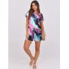 imageANRABESS Rompers for Women Summer 2025 Casual Dressy One Piece Tshirt Short Pants Jumpsuit Beach Vacation Outfit ClothesTie Dye Purple