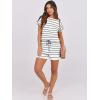imageANRABESS Rompers for Women Summer 2025 Casual Dressy One Piece Tshirt Short Pants Jumpsuit Beach Vacation Outfit ClothesWhite Black
