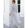 imageANRABESS Women 2 Piece Outfits Sweatsuit Zip Up Crop Hoodies SweatPants Lounge Matching Sweat Set 2024 Winter Trendy ClothesGrey
