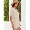 imageANRABESS Women Summer 2 Piece Outfits Knit Short Sets Casual Sweater Top ampamp Shorts Matching Lounge Set 2025 Beach ClothesApricot