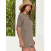 imageANRABESS Women Summer 2 Piece Outfits Knit Short Sets Casual Sweater Top ampamp Shorts Matching Lounge Set 2025 Beach ClothesCamel