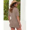 imageANRABESS Women Summer 2 Piece Outfits Knit Short Sets Casual Sweater Top ampamp Shorts Matching Lounge Set 2025 Beach ClothesCamel