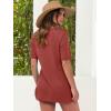 imageANRABESS Women Summer 2 Piece Outfits Knit Short Sets Casual Sweater Top ampamp Shorts Matching Lounge Set 2025 Beach ClothesRust