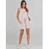imageANRABESS Romper for Women Summer Dressy Casual 2025 Fashion Outfits Sleeveless Cute Cozy Lounge Short Jumpsuit Trendy ClothesAprioct