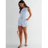 imageANRABESS Romper for Women Summer Dressy Casual 2025 Fashion Outfits Sleeveless Cute Cozy Lounge Short Jumpsuit Trendy ClothesSky Blue
