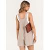 imageANRABESS Womens Summer Casual Rompers Bib Short Overalls Loose Linen Jumpsuit Beach Outfits Travel Vacation ClothesApricot