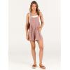 imageANRABESS Womens Summer Casual Rompers Bib Short Overalls Loose Linen Jumpsuit Beach Outfits Travel Vacation ClothesPink