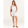 imageANRABESS Womens Summer Casual Rompers Bib Short Overalls Loose Linen Jumpsuit Beach Outfits Travel Vacation ClothesWhite