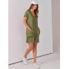 imageANRABESS Womens Summer Casual Rompers Short Sleeve V Neck Loose Fit Jumpsuit 2025 Trendy One Piece Jumps with PocketsArmy Green