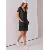 imageANRABESS Womens Summer Casual Rompers Short Sleeve V Neck Loose Fit Jumpsuit 2025 Trendy One Piece Jumps with PocketsBlack