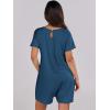 imageANRABESS Womens Summer Casual Rompers Short Sleeve V Neck Loose Fit Jumpsuit 2025 Trendy One Piece Jumps with PocketsBlue