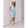 imageANRABESS Womens Summer Casual Rompers Short Sleeve V Neck Loose Fit Jumpsuit 2025 Trendy One Piece Jumps with PocketsMint Green