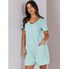 imageANRABESS Womens Summer Casual Rompers Short Sleeve V Neck Loose Fit Jumpsuit 2025 Trendy One Piece Jumps with PocketsMint Green