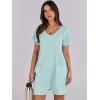 imageANRABESS Womens Summer Casual Rompers Short Sleeve V Neck Loose Fit Jumpsuit 2025 Trendy One Piece Jumps with PocketsMint Green