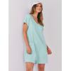 imageANRABESS Womens Summer Casual Rompers Short Sleeve V Neck Loose Fit Jumpsuit 2025 Trendy One Piece Jumps with PocketsMint Green