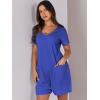 imageANRABESS Womens Summer Casual Rompers Short Sleeve V Neck Loose Fit Jumpsuit 2025 Trendy One Piece Jumps with PocketsRoyal Blue