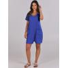 imageANRABESS Womens Summer Casual Rompers Short Sleeve V Neck Loose Fit Jumpsuit 2025 Trendy One Piece Jumps with PocketsRoyal Blue
