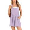 imageANRABESS Womens Summer Casual Rompers Bib Short Overalls Loose Linen Jumpsuit Beach Outfits Travel Vacation ClothesPurple