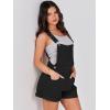 imageANRABESS Overalls for Women Denim Shorts Overalls 2025 Summer Casual Loose Fit Adjustable Rompers Jean jumpsuit Bib ShortallsBlack