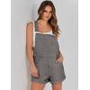 imageANRABESS Overalls for Women Denim Shorts Overalls 2025 Summer Casual Loose Fit Adjustable Rompers Jean jumpsuit Bib ShortallsDeep Gray