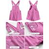 imageANRABESS Overalls for Women Denim Shorts Overalls 2025 Summer Casual Loose Fit Adjustable Rompers Jean jumpsuit Bib ShortallsHot Pink
