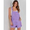 imageANRABESS Overalls for Women Denim Shorts Overalls 2025 Summer Casual Loose Fit Adjustable Rompers Jean jumpsuit Bib ShortallsPurple