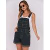 imageANRABESS Overalls for Women Denim Shorts Overalls 2025 Summer Casual Loose Fit Adjustable Rompers Jean jumpsuit Bib ShortallsWashed Deep Indigo