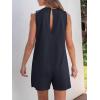 imageANRABESS Womens Romper Casual Loose Sleeveless 2025 Summer One Piece Outfit Crewneck Short Jumpsuit Overall Outfits ampamp PocketsNavy Blue