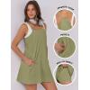 imageANRABESS Womens Tennis Dress 2025 Trendy Summer Casual Loose Athletic Workout Exercise Golf Mini Romper Dress Built in ShortsArmy Green