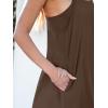 imageANRABESS Womens Tennis Dress 2025 Trendy Summer Casual Loose Athletic Workout Exercise Golf Mini Romper Dress Built in ShortsBrown