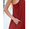 imageANRABESS Womens Tennis Dress 2025 Trendy Summer Casual Loose Athletic Workout Exercise Golf Mini Romper Dress Built in ShortsDeep Red