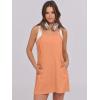 imageANRABESS Womens Tennis Dress 2025 Trendy Summer Casual Loose Athletic Workout Exercise Golf Mini Romper Dress Built in ShortsOrange