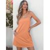 imageANRABESS Womens Tennis Dress 2025 Trendy Summer Casual Loose Athletic Workout Exercise Golf Mini Romper Dress Built in ShortsOrange