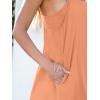 imageANRABESS Womens Tennis Dress 2025 Trendy Summer Casual Loose Athletic Workout Exercise Golf Mini Romper Dress Built in ShortsOrange