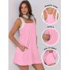 imageANRABESS Womens Tennis Dress 2025 Trendy Summer Casual Loose Athletic Workout Exercise Golf Mini Romper Dress Built in ShortsPink