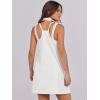 imageANRABESS Womens Tennis Dress 2025 Trendy Summer Casual Loose Athletic Workout Exercise Golf Mini Romper Dress Built in ShortsWhite