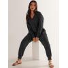 imageANRABESS Jumpsuits for Women 2024 Fall Long Sleeve Casual Loose Fit Romper Lounge One Piece Pajamas Outfits JumperBlack