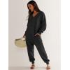 imageANRABESS Jumpsuits for Women 2024 Fall Long Sleeve Casual Loose Fit Romper Lounge One Piece Pajamas Outfits JumperBlack