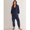 imageANRABESS Jumpsuits for Women 2024 Fall Long Sleeve Casual Loose Fit Romper Lounge One Piece Pajamas Outfits JumperDeep Blue