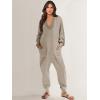 imageANRABESS Jumpsuits for Women 2024 Fall Long Sleeve Casual Loose Fit Romper Lounge One Piece Pajamas Outfits JumperGrey Beige