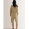 imageANRABESS Jumpsuits for Women 2024 Fall Long Sleeve Casual Loose Fit Romper Lounge One Piece Pajamas Outfits JumperKhaki