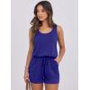 imageANRABESS Womens Rompers Casual Dressy Sleeveless One Piece Shorts Jumpsuit Loose 2025 Summer Vacation Outfits ClothesBlue