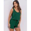 imageANRABESS Womens Rompers Casual Dressy Sleeveless One Piece Shorts Jumpsuit Loose 2025 Summer Vacation Outfits ClothesGreen