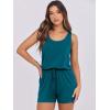 imageANRABESS Womens Rompers Casual Dressy Sleeveless One Piece Shorts Jumpsuit Loose 2025 Summer Vacation Outfits ClothesLake