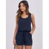 imageANRABESS Womens Rompers Casual Dressy Sleeveless One Piece Shorts Jumpsuit Loose 2025 Summer Vacation Outfits ClothesNavy Blue