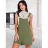 imageANRABESS Womens Short Overalls Summer Adjustable Strap Loose Fit Bib Shortalls Romper Travel Vacation ClothesArmy Green